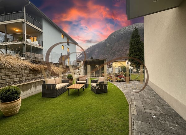NUOVISSIMO 3.5 LOCALI CON GIARDINO PRIVATO A LUMINO 12