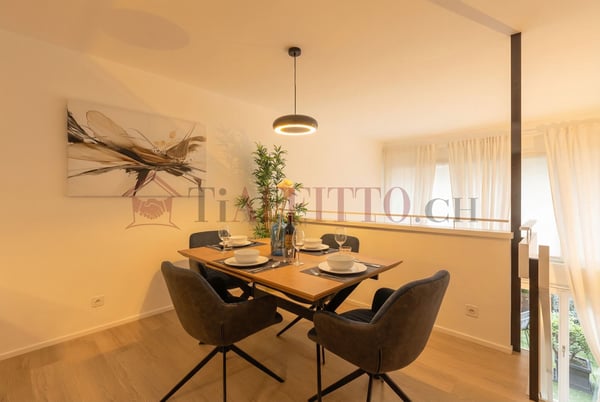 SPLENDIDO DUPLEX CON GIARDINO NEL CUORE DI LUGANO 3