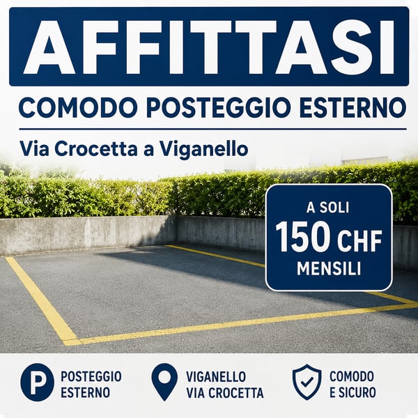 COMODO POSTEGGIO ESTERNO VIGANELLO