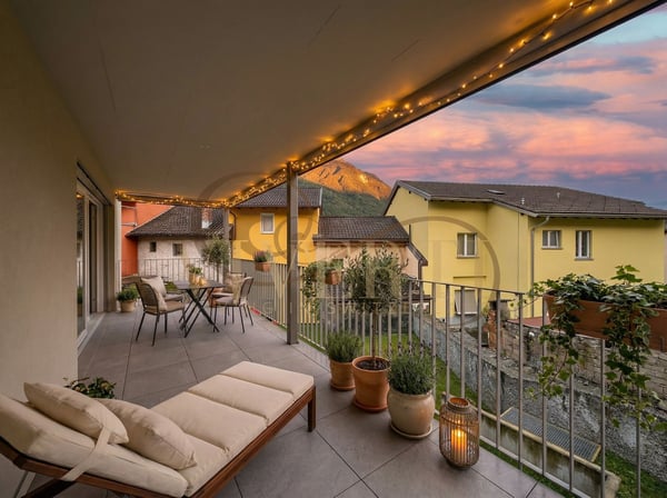 RAFFINATO 3.5 LOCALI CON AMPIA TERRAZZA A LUMINO 6