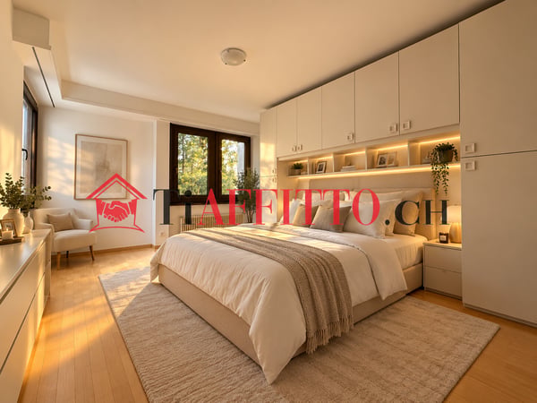 LUSSUOSO 3.5 A LUGANO  CON LAVANDERIA IN CASA 5