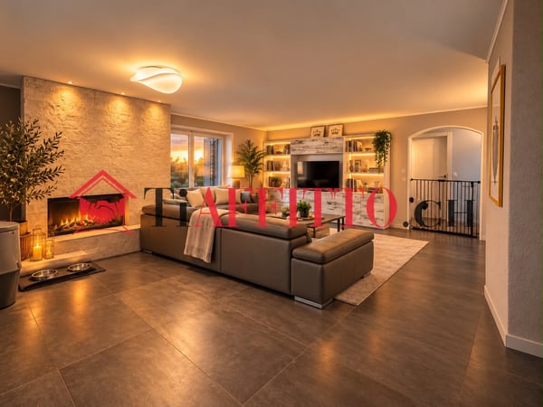VILLA ELEGANTE CON GIARDINO PRIVATO A CARABBIA 6