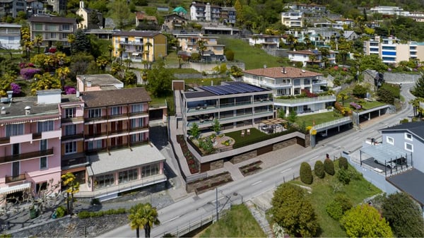 Appartamento di nuova costruzione con vista panoramica a Brione sopra Minusio 4