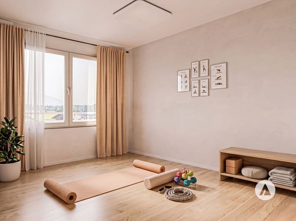 Neubauprojekt Gwattmoos: 5½-Zimmer-Attikawohnung, Haus C 2