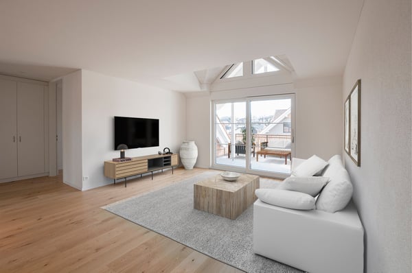 Landluft Dachmaisonette: Ihr Zuhause mit Weitblick 2