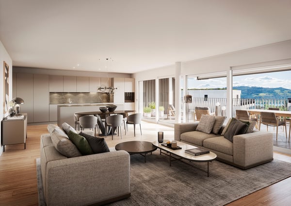 4.5-Zimmer-Gartenmaisonette im Neubauprojekt AEON 2