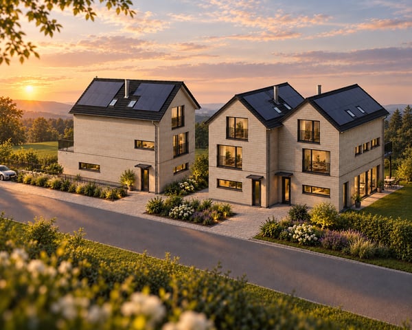 Modernes Doppeleinfamilienhaus mit Alpenblick 3