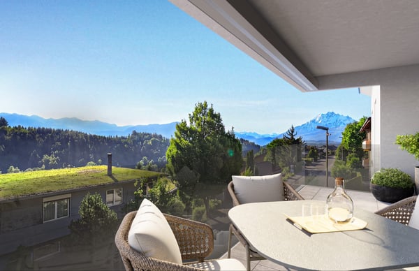 Hochwertige Neubauwohnung mit Blick ins Grüne 1