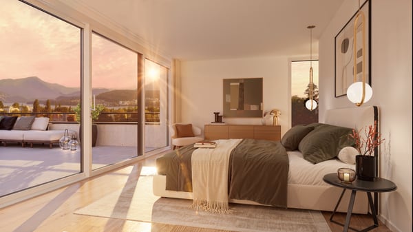 Rooftop Living mit traumhafter See- und Bergsicht 1