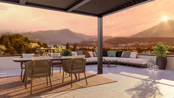 Rooftop Living mit traumhafter See- und Bergsicht 3