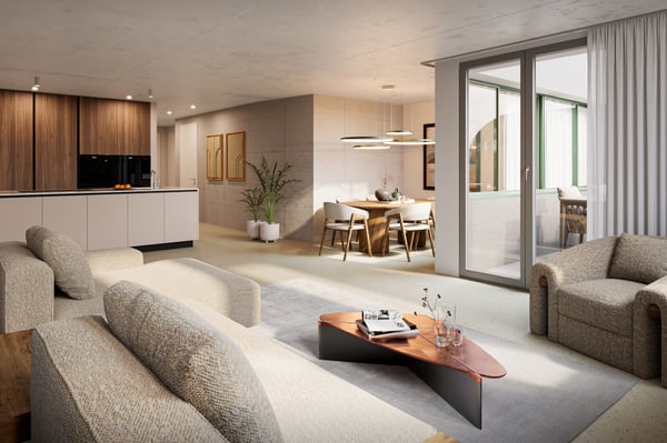 Neubau 2.5-Zimmer-Attikawohnung 3