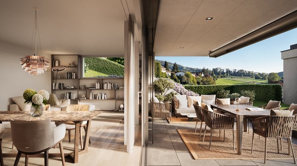 Exklusive Gartenwohnung in privilegierter Südhanglage 1