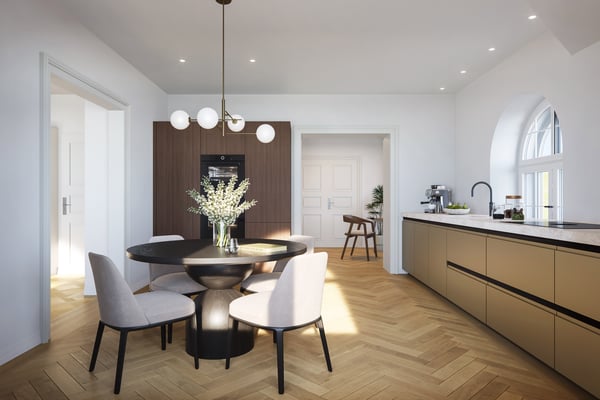 Palais Nouveau - Exklusives Wohnen mit privatem Gartensitzplatz 1