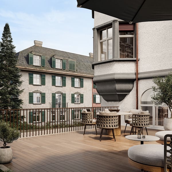 Palais Nouveau - Exklusives Wohnen mit privatem Gartensitzplatz 1