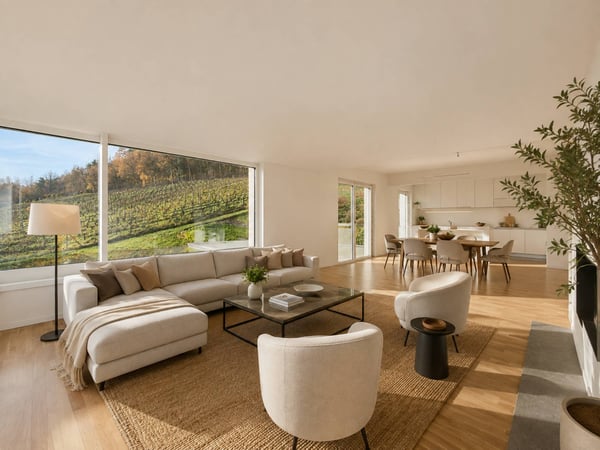 Villa contemporaine avec vue panoramique sur le lac 2