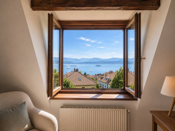 SPACIEUX ATTIQUE AVEC VUE LAC ET MONT-BLANC 6