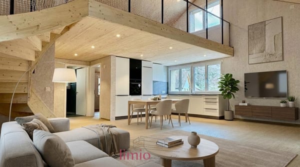 3.5-Zimmer-Maisonette mit Garten in Buchs SG mieten