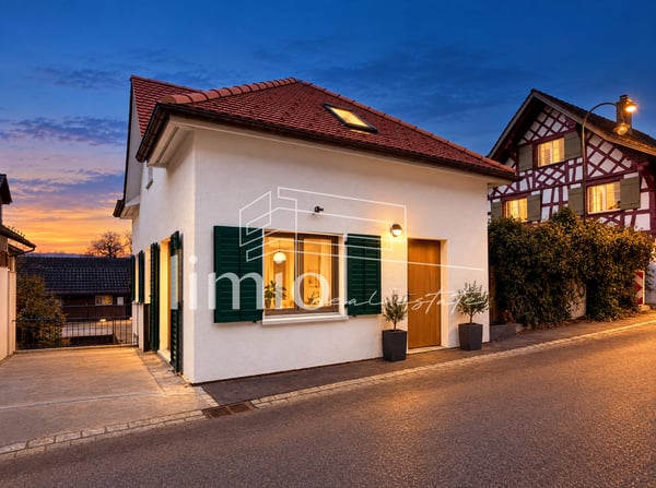 Midi-Einfamilienhaus mit Garage im Dorfkern von Thundorf - 3.5 Zimmer, Neubau, bezugsbereit innert ca. 4 Wochen