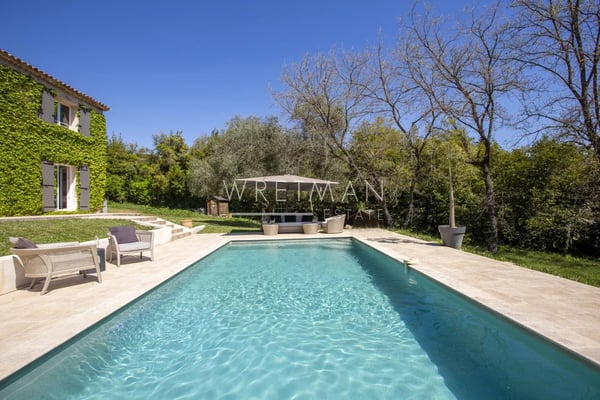 Valbonne Village Villa 155 m² Pool Garten 3.150 m² Bewachte Anlage Sofort bezugsfertig 2