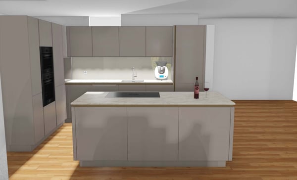 Exklusive 4.5-Zi.-Terrassenwohnung mit Weitsicht in Beringen mieten 4
