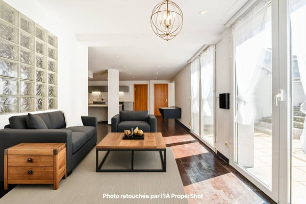 Appartement terrasse de 4 pièces à Divonne-les-Bains – 92m2 - terrasses (76m2), parking, box fermé 6