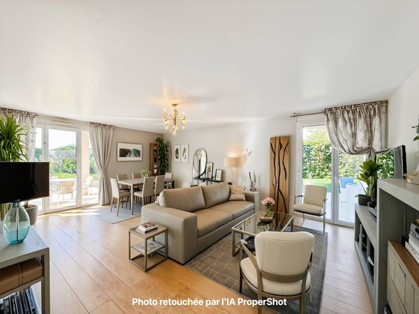Appartement terrasse de 3.5 pièces à Divonne-les-Bains – 91m2 - terrasse, jardin, cave, garage 1