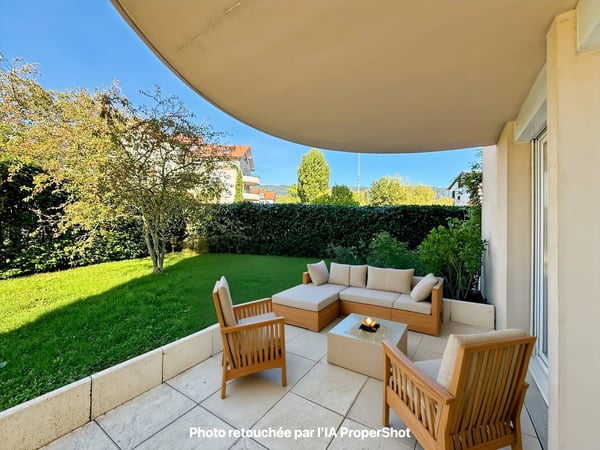 Appartement terrasse de 3.5 pièces à Divonne-les-Bains – 91m2 - terrasse, jardin, cave, garage 4
