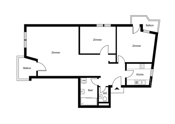 IMMORath.de - Modernisierte Wohnung mit zwei Balkonen und TG-Stellplat 8