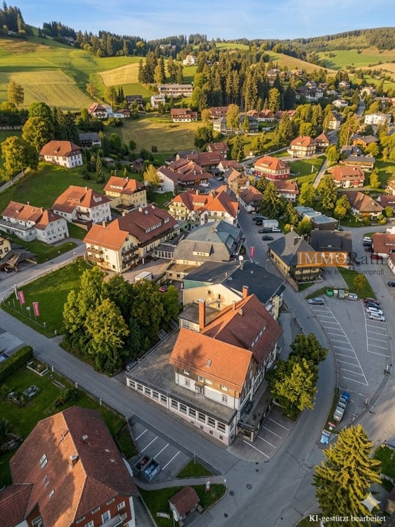 IMMORath.de - Blick auf die Schweizer Alpen mit Gastronomie & Hotelzim 9