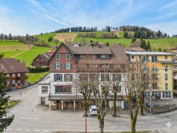 IMMORath.de - Blick auf die Schweizer Alpen mit Gastronomie & Hotelzim 1