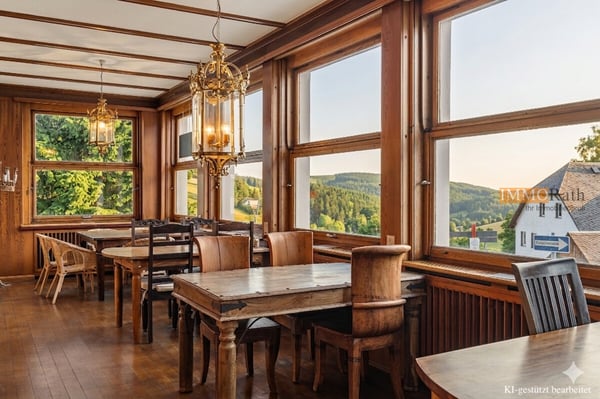 IMMORath.de - Blick auf die Schweizer Alpen mit Gastronomie & Hotelzim 4