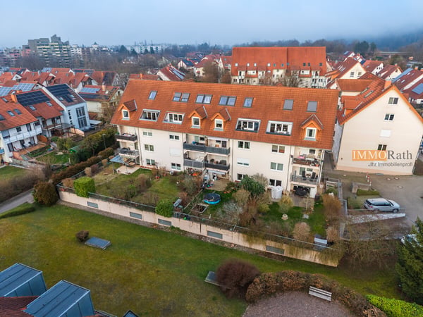 IMMORath.de - Gepflegte 3,5-Zimmer-Wohnung mit Garten und moderner Hei 1