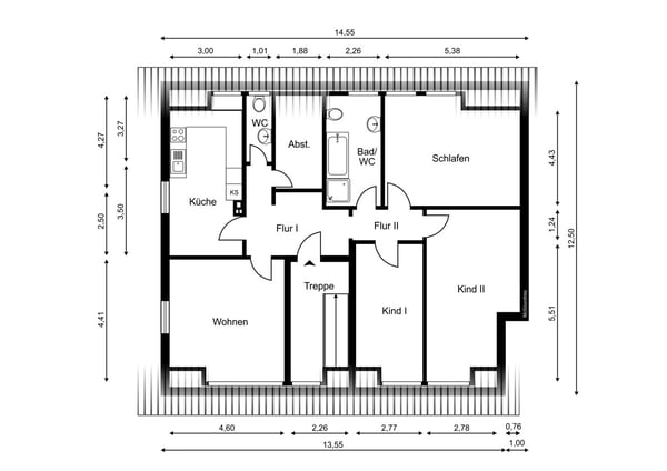 IMMORath.de - Großzügige 4,5 Zimmer-Wohnung in Egringen 10