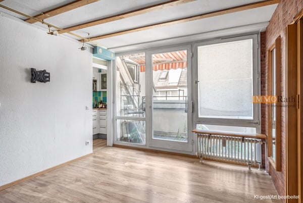 IMMORath.de - Bezugsfreie Wohnung im Zentrum mit Balkon 2