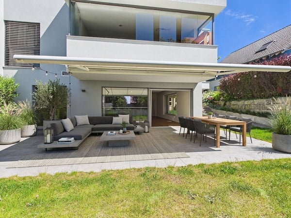 Exklusive Gartenwohnung mit über 100m² Garten inkl. 2 TG-Parkplätze und maximaler Ruhe 1