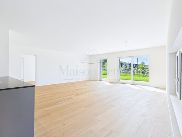 Den Tag im eigenen Garten beginnen, ihn am See ausklingen lassen  5.5 Zimmer-Gartenwohnung zum Bleiben. 7