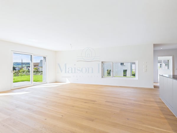 Den Tag im eigenen Garten beginnen, ihn am See ausklingen lassen  5.5 Zimmer-Gartenwohnung zum Bleiben. 4