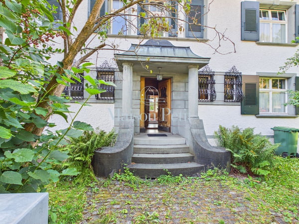 Historische 12.5-Zimmer-Villa mit grandiosem Entwicklungspotential 1