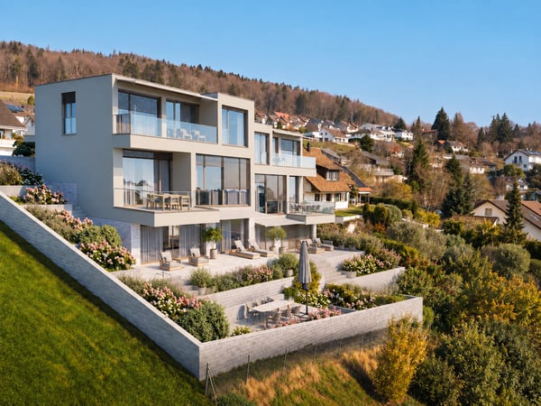 3.5-Zimmer-Doppeleinfamilienhaus mit Weitsicht in Buchs ZH kaufen 1