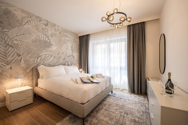 Flexible Rental from 1 Month — Furnished 1.5-Room Apartment with Balcony in Lugano 2