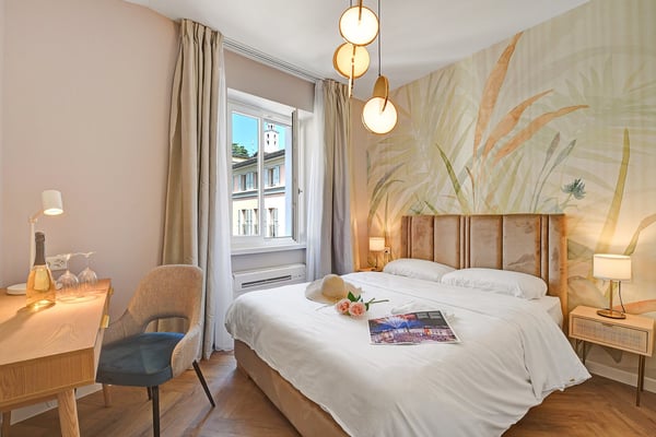Flexible Rental from 1 Month — Furnished 2.5-Room Apartment in Central Lugano 1