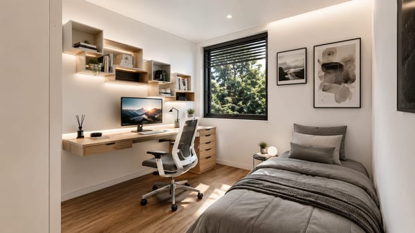 Casa a Schiera d'angolo 5.5 locali con giardino a Brè sopra Lugano 7