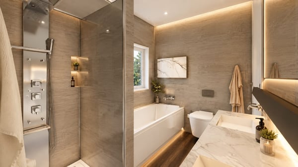 Casa a Schiera d'angolo 5.5 locali con giardino a Brè sopra Lugano 9