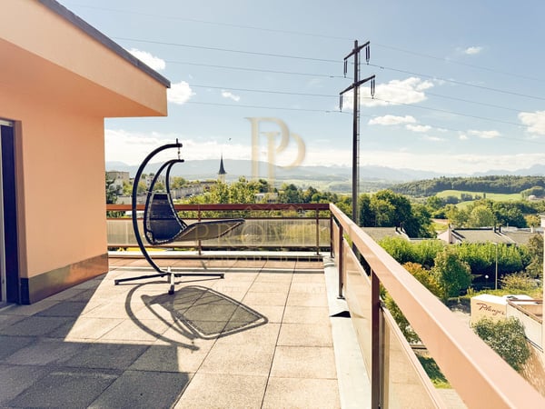 Attique 7.5 pièces – 154 m² habitables – Terrasse plein sud de 110 m² et vue panoramique 14