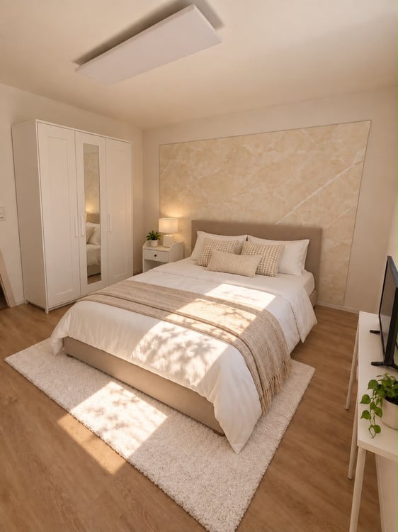 Chambre 13 m² avec entrée indépendante et salle de douche privative – Épalinges 1