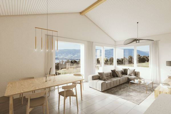 Vue sur le lac - Yverdon-les-Bains - Appartement de 1.5 pièces 1