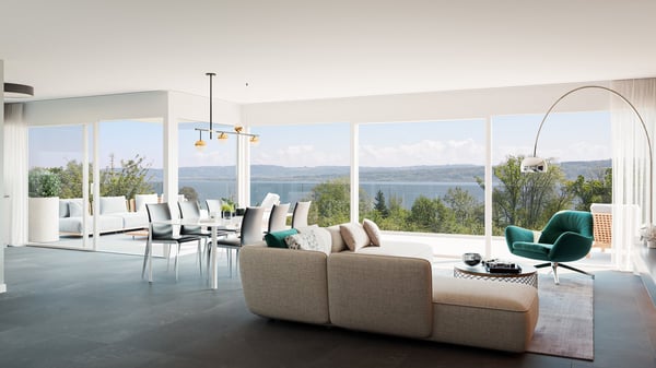 TOIT TERRASSE panoramique de 93 m² et vue sur le lac 7