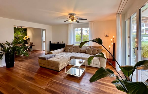 Exklusive 4.5-Zimmer- Gartenmaisonette in Winkel ZH 3