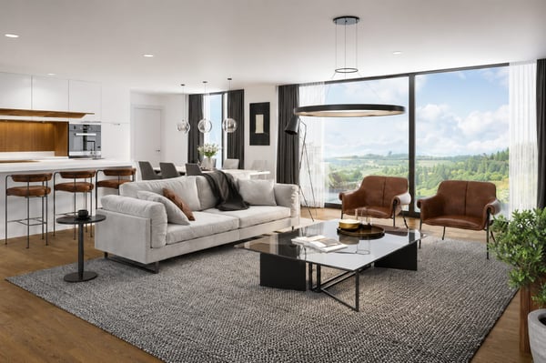PROJEKTANKÜNDIGUNG - 3.5-Zimmer Gartenwohnung in Böttstein AG mit Sitzplatz - Neubau 2026 2