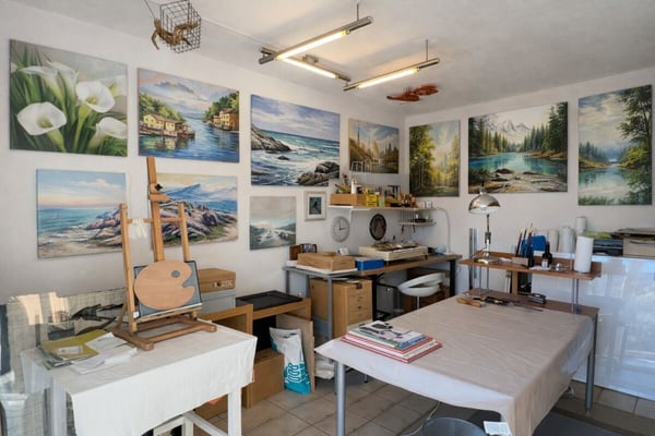 Casa unifamiliare nel verde, con vista e soleggiata 18